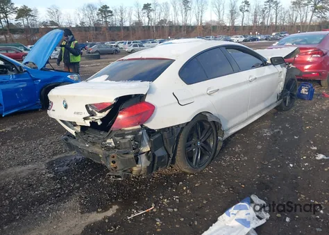 2015 BMW 650I Gran Coupe xDrive from USA, damaged, VIN WBA6B4C50FD761225